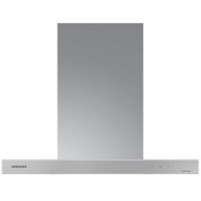 Samsung 30 in. Smart Convertible Chimney Style Range Hood with 630 CFM, 4 Fan Speeds & 1 LED Light - Gray | NK30CB600WCG