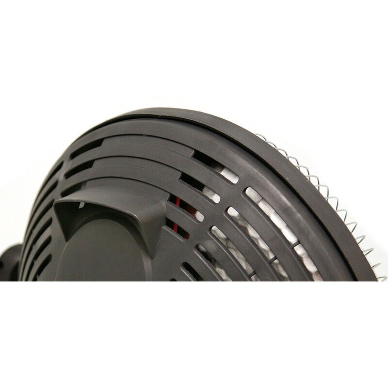 Lifesmart 1000 W Oscillating Radiant Space Heater with 2 Heat Settings & Overheat Safety Shut-Off - Black, , hires