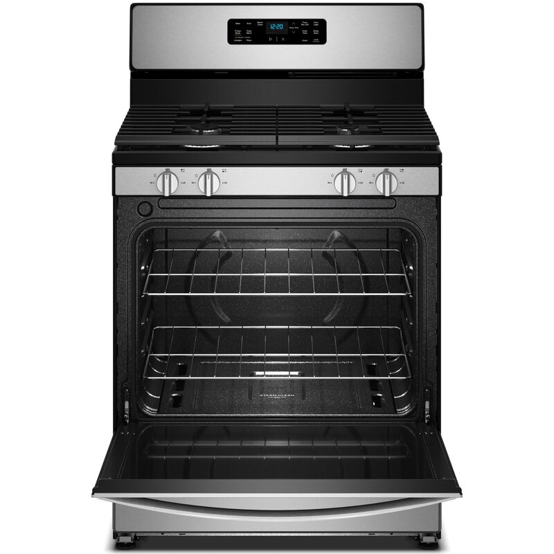 Whirlpool 30 in. 5.1 cu. ft. Gas Range with 4 Sealed Burners - Stainless Steel, , hires