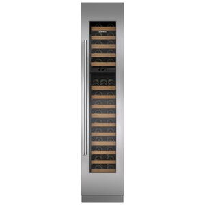 Sub-Zero Designer Series Wine Storage 18 in. Right Hinge Stainless Steel Glass Door Panel with Pro Handle, , hires