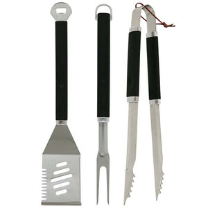MR. BAR-B-Q 3 Piece Grilling Tool Set, , hires