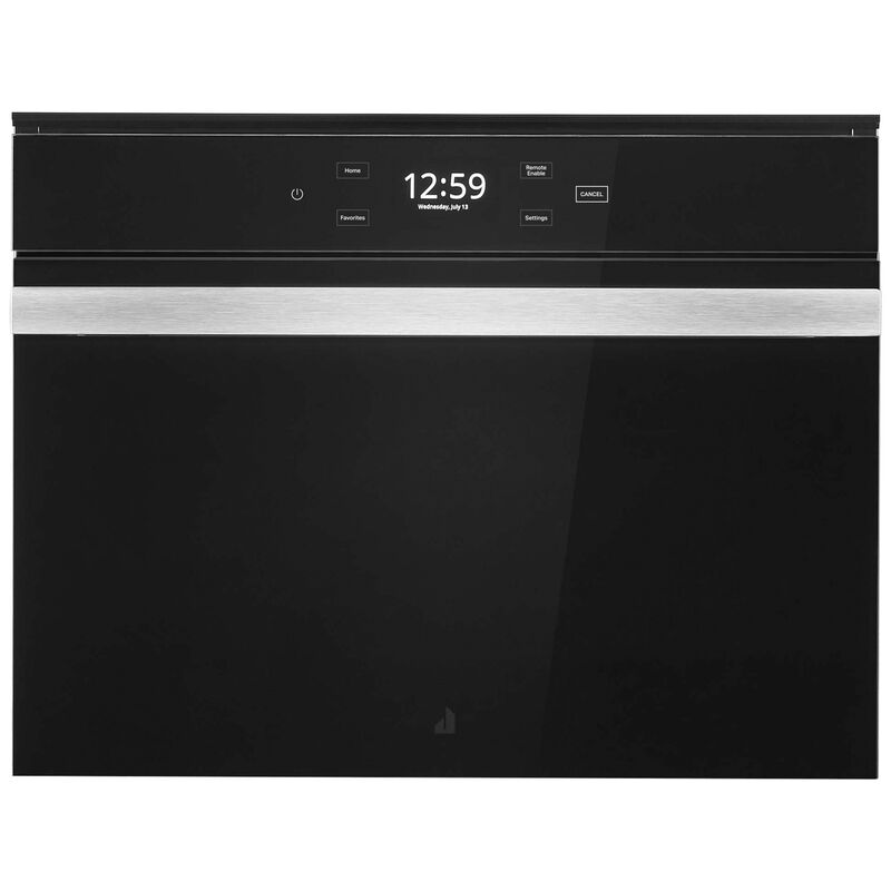 JennAir Noir 24 in. 1.4 cu. ft. Smart Speed Electric Single Wall Oven with True European Convection & Sensor Cooking - Floating Glass Black, , hires
