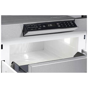 Sharp 24 in. 1.2 cu. ft. 950W Drawer Microwave with Sensor Cooking - Stainless Steel, , hires