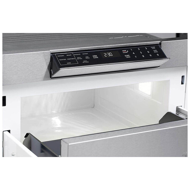Sharp 24 in. 1.2 cu. ft. 950W Drawer Microwave with Sensor Cooking - Stainless Steel, , hires