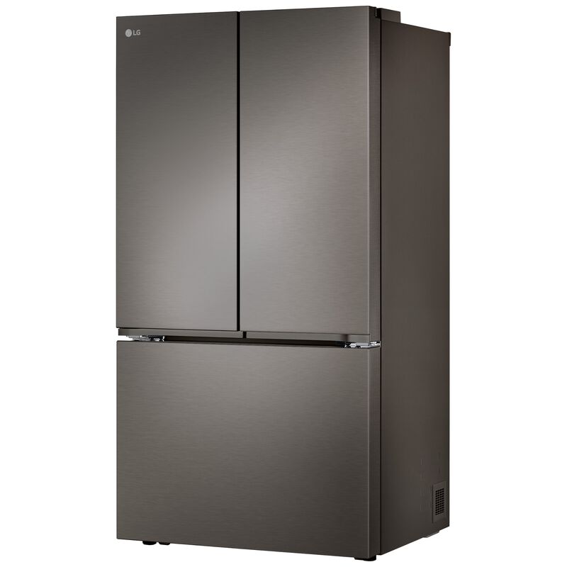 LG 36 in. 26.5 cu. ft. Smart Counter Depth French Door Refrigerator with Internal Water Dispenser - Black Stainless Steel, , hires
