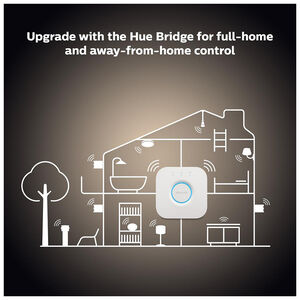 Philips - Hue White BR30 Bluetooth Smart LED Bulb - WhiteLED Bulb, , hires