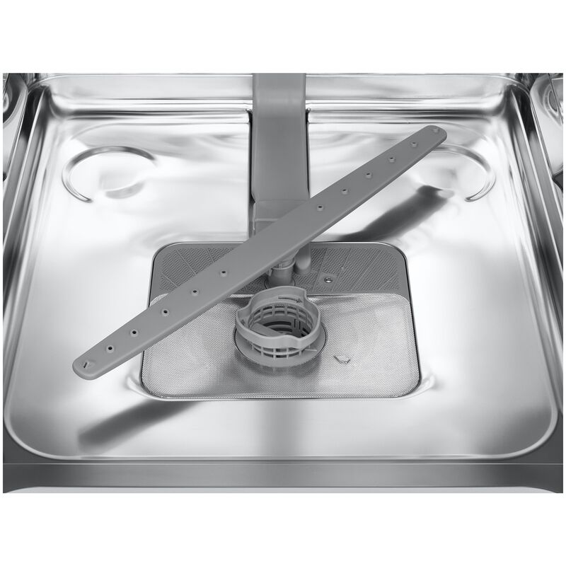 Samsung 24 in. Top Control Flush-Mount Dishwasher with 48 dBA Sound Level, 3rd-Rack & AutoRelease Door Drying - Fingerprint Resistant Stainless Steel, , hires