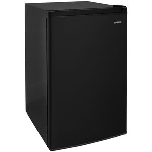 Avanti 20 in. 4.4 cu. ft. Mini Fridge with Freezer Compartment - Black, Black, hires