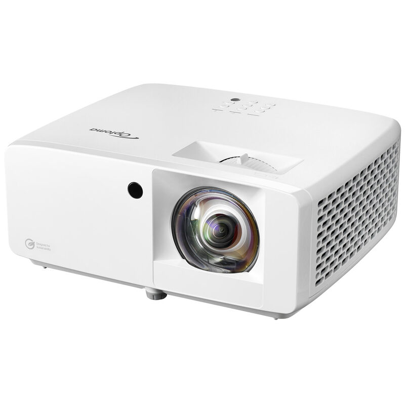 Optoma Eco-Friendly Compact High Brightness 4K UHD Laser Projector - White, , hires
