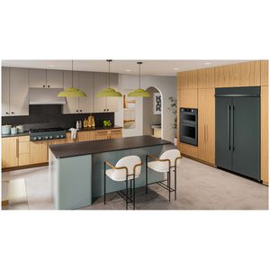 KitchenAid Commercial-Style 36 in. 6-Burner Natural Gas Rangetop with Simmer Burner & Power Burner - Juniper, , hires