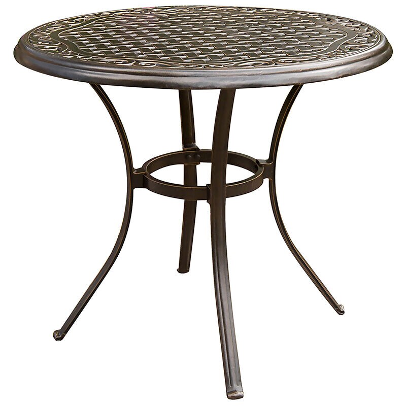 Hanover Traditions 3-Piece Bistro Set - Red, , hires