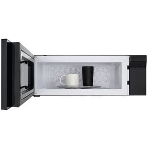 GE 30 in. 1.2 cu. ft. 1000W Low Profile Over-the-Range Microwave with 400 CFM & Sensor Cooking - Stainless Steel, , hires