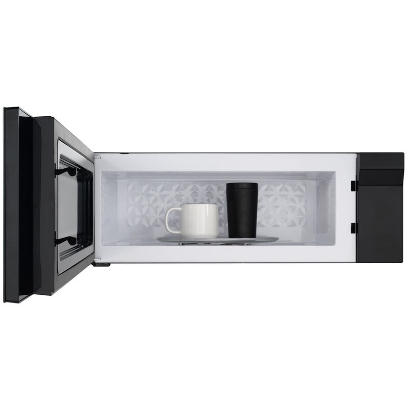 GE 30 in. 1.2 cu. ft. 1000W Low Profile Over-the-Range Microwave with 400 CFM & Sensor Cooking - Stainless Steel, , hires