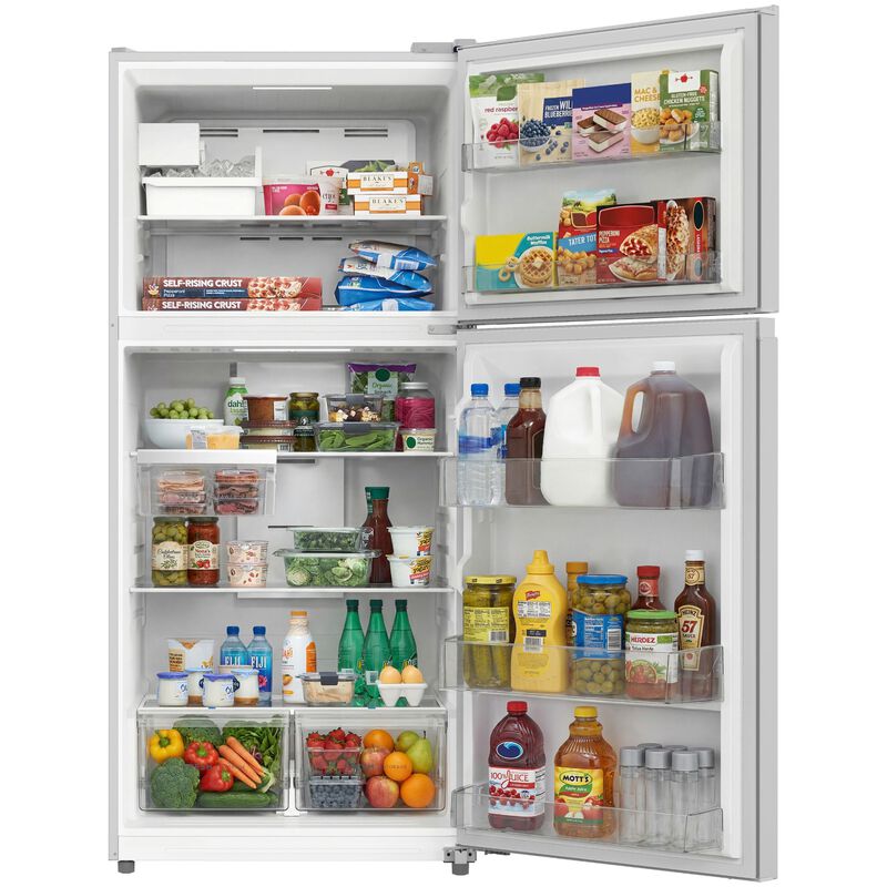 Frigidaire 30 in. 18.6 cu. ft. Garage-Ready Top Freezer Refrigerator with Ice Maker - White, White, hires