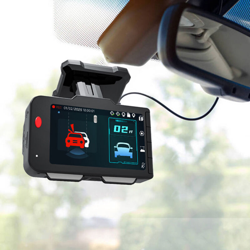 VOXX ADAS - 4K Dual View AI Powered Dash Cam with GPS and WiFi