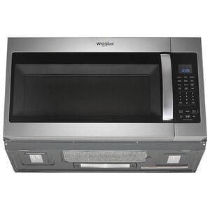 Whirlpool 30 in. 1.9 cu. ft. 1000W Over-the-Range Microwave with 300 CFM & Sensor Cooking - Stainless Steel, Stainless Steel, hires