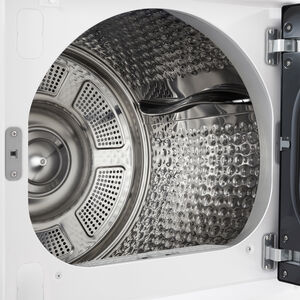 LG 27 in. 7.3 cu. ft. Smart Ventless Electric Dryer with Heat Pump & Sensor Dry - Alpine White, Alpine White, hires