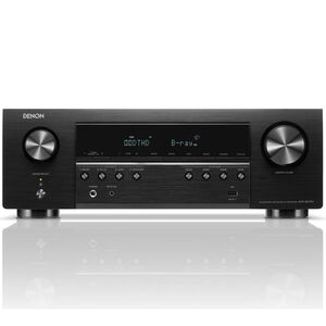 Denon 5.2 Ch. 75W 8K AV Receiver with Built-In HEOS - Black, , hires