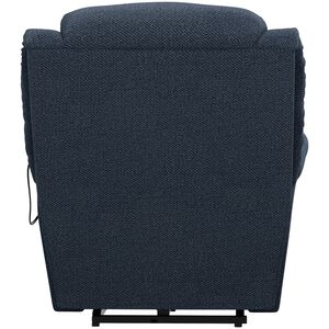 Catnapper Blarney Power Wall Hugger Recliner with Heat & Massage - Navy, Navy, hires