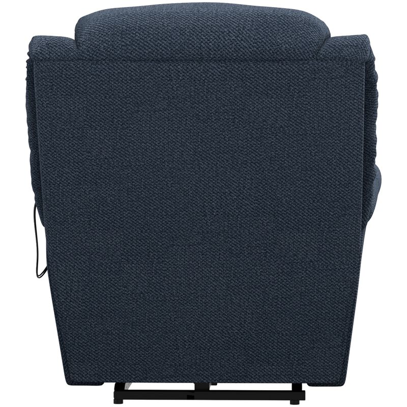 Catnapper Blarney Power Wall Hugger Recliner with Heat & Massage - Navy, Navy, hires