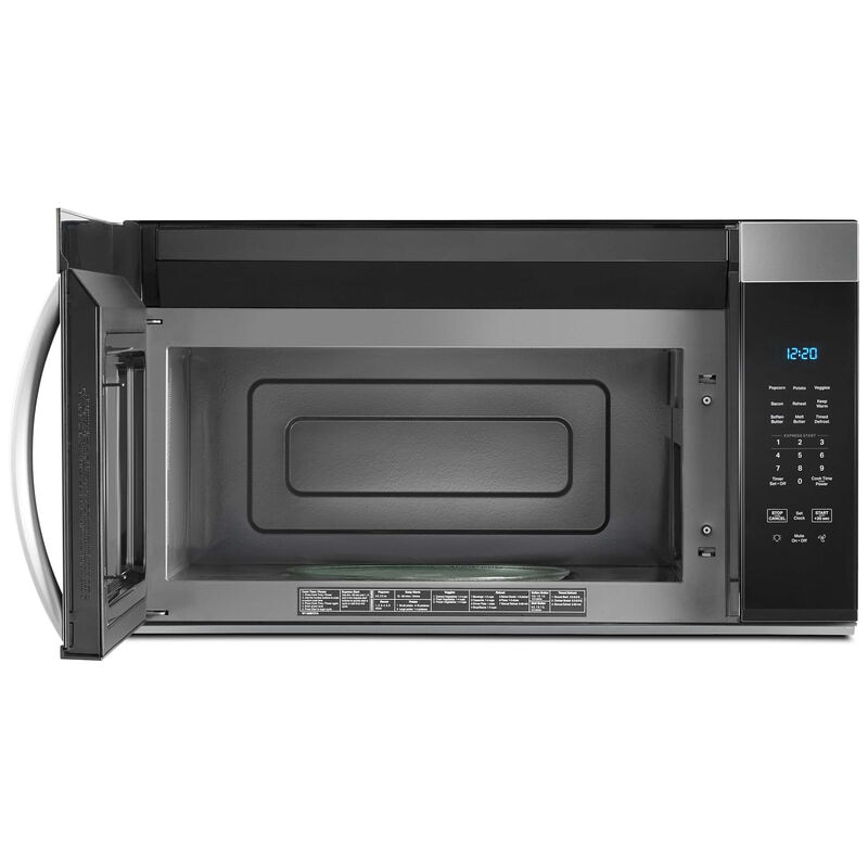 Whirlpool 30 in. 1.7 cu. ft. Over-the-Range Microwave with 300 CFM - Stainless Steel, Stainless Steel, hires