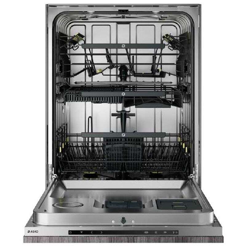 Asko 24 in. Top Control Smart Dishwasher with 39 dBa Sound Level, 3rd-Rack & Turbo Combi Drying with sensor control - Custom Panel Ready, , hires