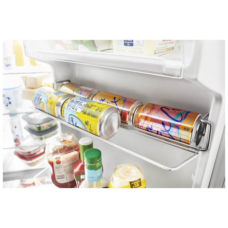 Whirlpool 33 in. 21.4 cu. ft. Side by Side Refrigerator with Ice & Water Dispenser - Fingerprint Resistant Stainless Steel, Fingerprint Resistant Stainless, hires