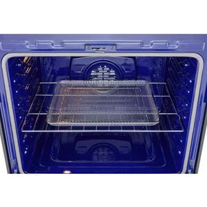 LG 30 in. 6.3 cu. ft. Smart Air-Fry True European Convection Electric Range with Radiant Burners Stainless Steel, , hires