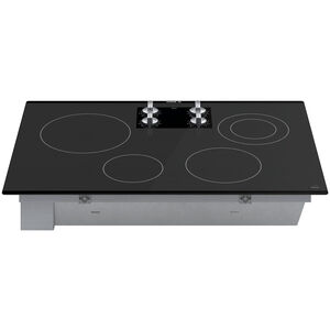 Bosch 500 Series 30" Electric Cooktop with 4 Smoothtop Burners - Black, , hires