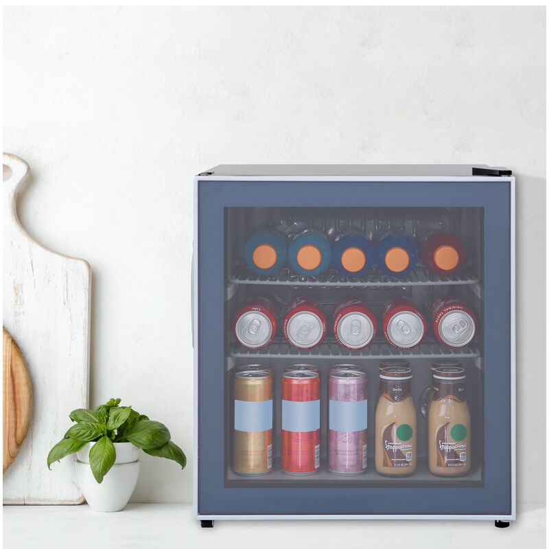Avanti 19 in. 1.6 cu. ft. Freestanding Beverage Center with Removable Shelves & Knob(s) Control - Black, , hires