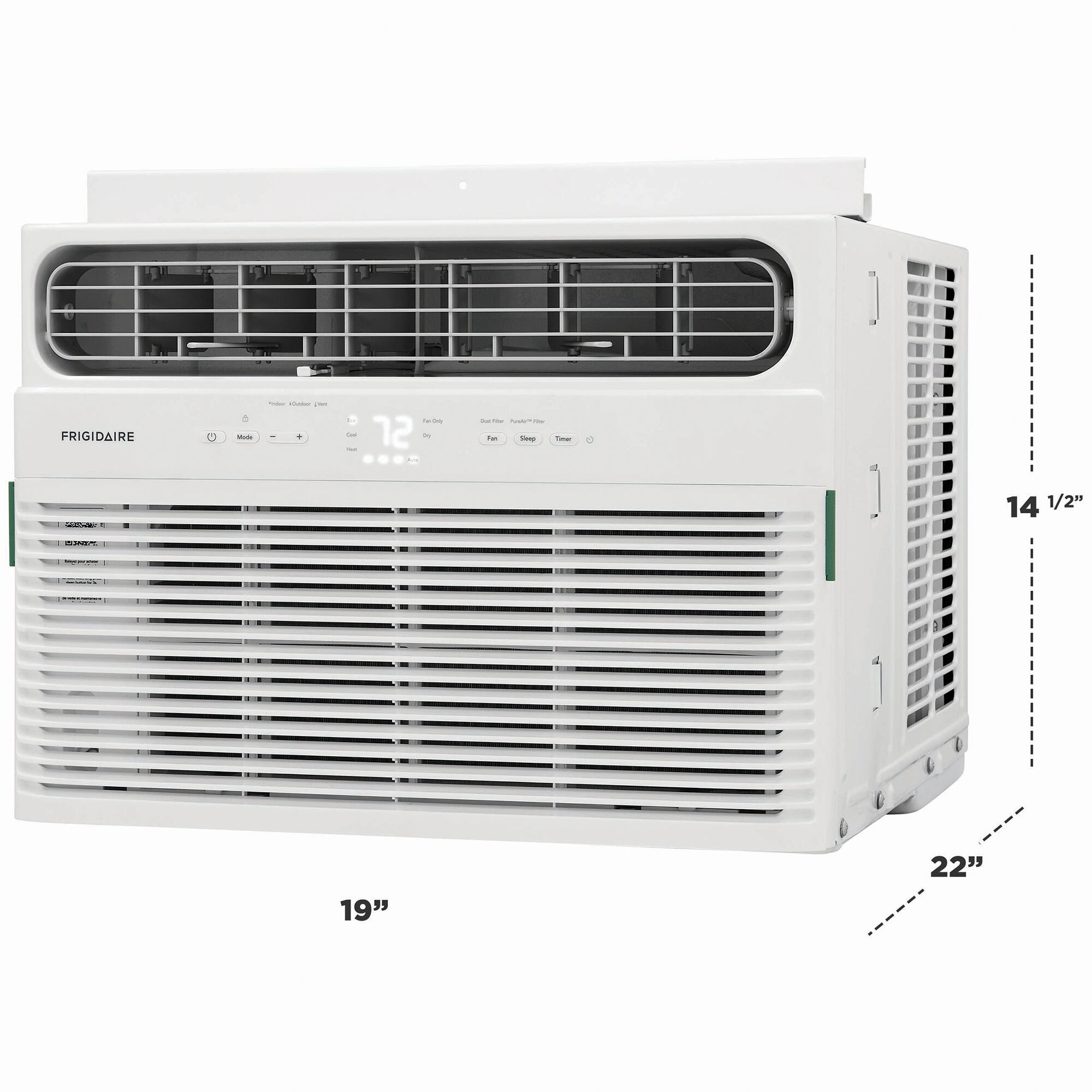 Frigidaire 12 000 BTU Heat Cool Window Air Conditioner with 3 Fan