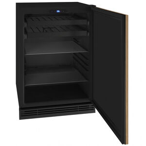U-Line 1 Class Series 24 in. 5.5 cu. ft. Built-In/Freestanding Beverage Center with Adjustable Shelves & Digital Control - Custom Panel Ready, Custom Panel Required, hires