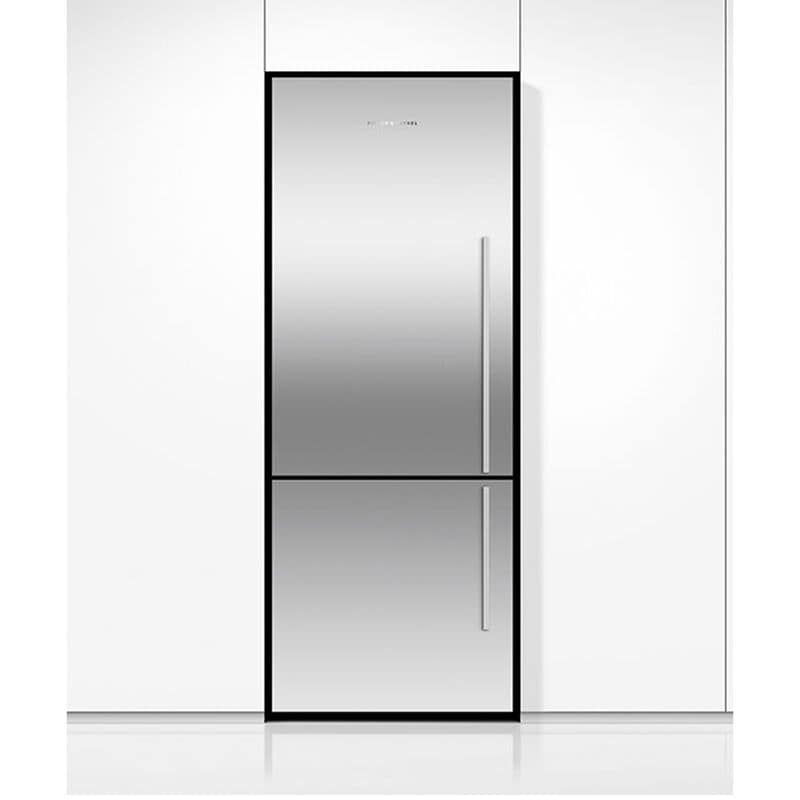 Fisher & Paykel Series 5 25 in. 13.5 cu. ft. Smart Counter Depth Bottom Freezer Refrigerator with Ice Maker - Stainless Steel, , hires