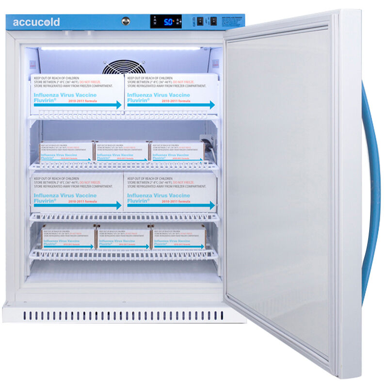 Summit Accucold 24 in. 6.0 cu. ft. Freezerless Refrigerator - White, , hires