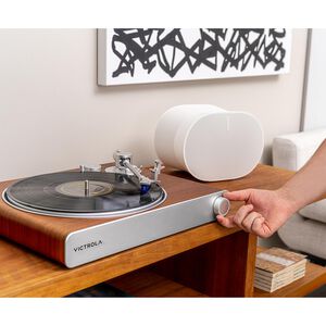 Victrola Stream Sapphire WiFi and Bluetooth Turntable (Works with Sonos) - Walnut, , hires