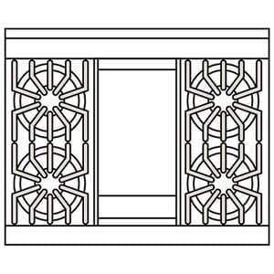 Viking 5 Series 36 in. 5.1 cu. ft. Standard Convection Gas Range with 4 Sealed Burners & Griddle - Stainless Steel, , hires