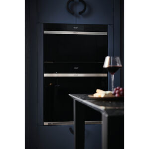 Wolf M Series 30 in. 2.4 cu. ft. Steam Electric Single Wall Oven with Dual Convection - Black, , hires