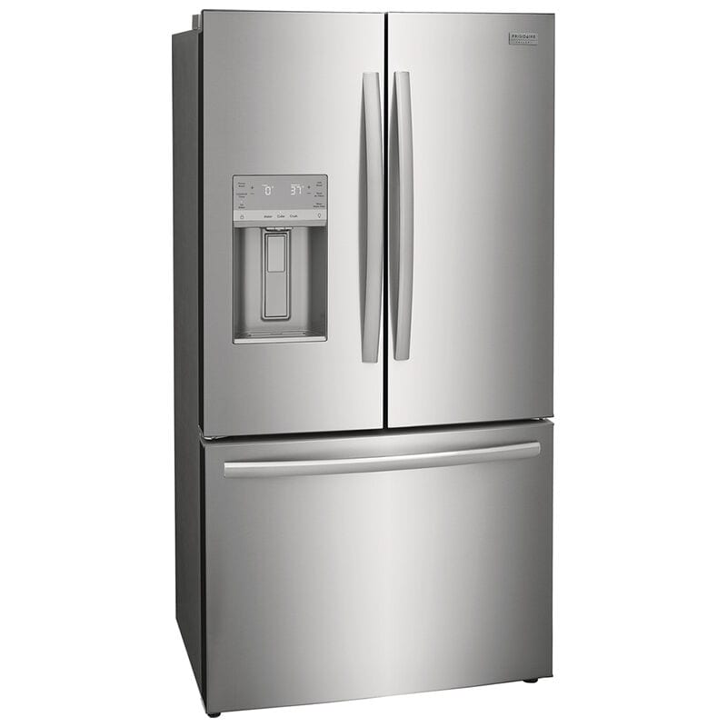 Frigidaire Gallery 36 in. 22.6 cu. ft. Counter Depth French Door Refrigerator with Ice & Water Dispenser - Stainless Steel, Stainless Steel, hires