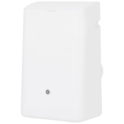 GE 11,000 BTU (7,800 BTU DOE) Portable Air Conditioner with 3 Fan Speeds and Remote Control - White | APCA11YBMW