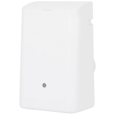GE 11,000 BTU (7,800 BTU DOE) Portable Air Conditioner with 3 Fan Speeds and Remote Control - White | APCA11YBMW