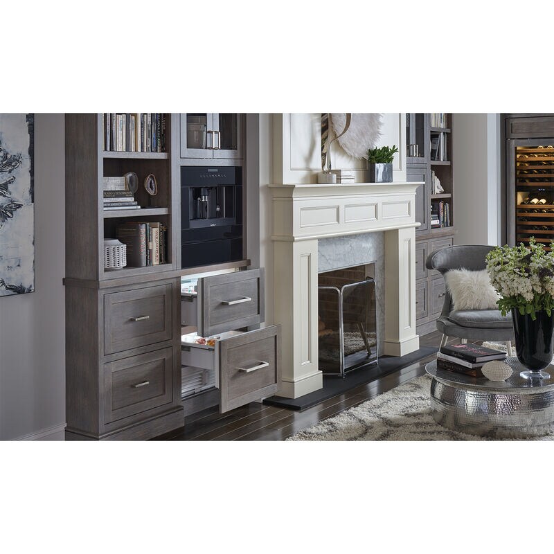 Sub-Zero Designer Series 24 in. 4 cu. ft. Smart Double Refrigerator Drawers - Custom Panel Ready, , hires