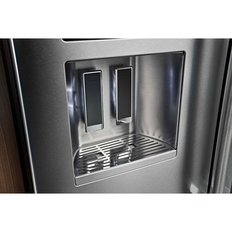 KitchenAid 36 in. 27 cu. ft. French Door Refrigerator with Ice & Water Dispenser - Stainless Steel with PrintShield Finish, Stainless Steel with PrintShield Finish, hires