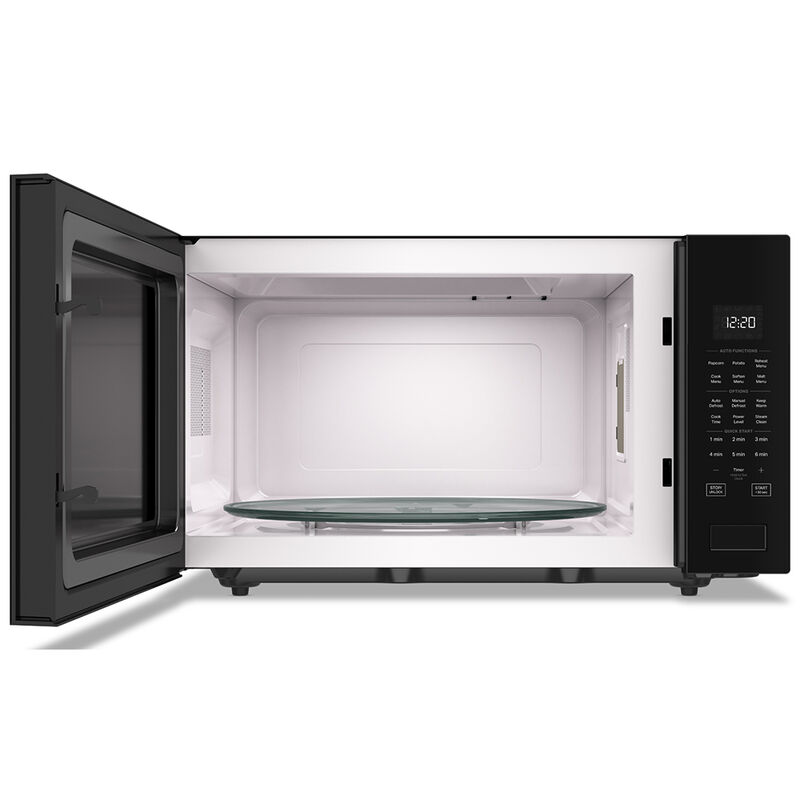 Whirlpool 24 in. 2.2 cu. ft. 1200W Countertop Microwave with Sensor Cooking - Black, Black, hires
