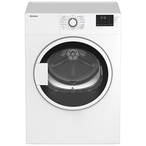 Blomberg 24 in. 3.7 cu. ft. Stackable Electric Dryer with Sanitize Cycle & Sensor Dry - White, , hires