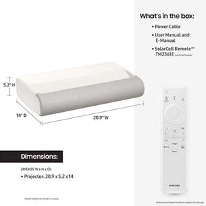 Samsung 120" Class The Premiere LPU7D 4K Smart Laser Projector, , hires
