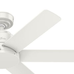 Hunter Kennicott 44 in. Indoor/Outdoor Ceiling Fan with Wall Control - Matte White, Matte White, hires