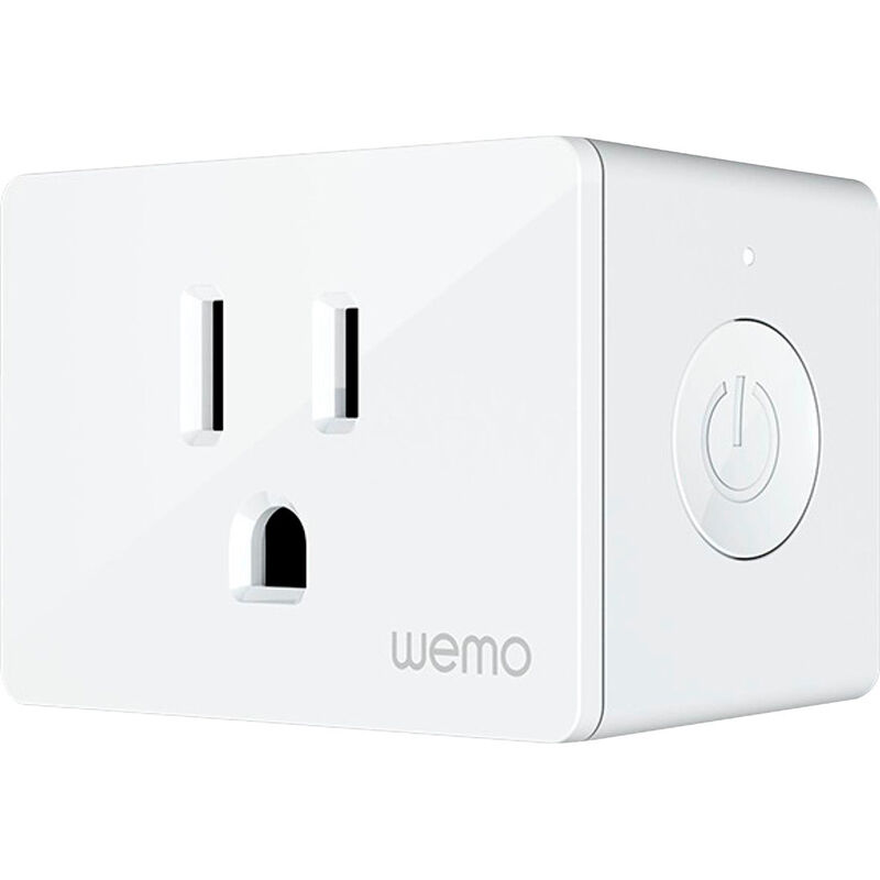 Belkin Wemo Mini WiFi Smart Plug, No Hub Required, White, 1 Count