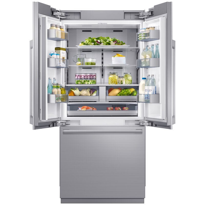 Dacor 36 in. 21.3 cu. ft. Built-In Smart Counter Depth French Door Refrigerator with Internal Water Dispenser - Custom Panel Ready, , hires