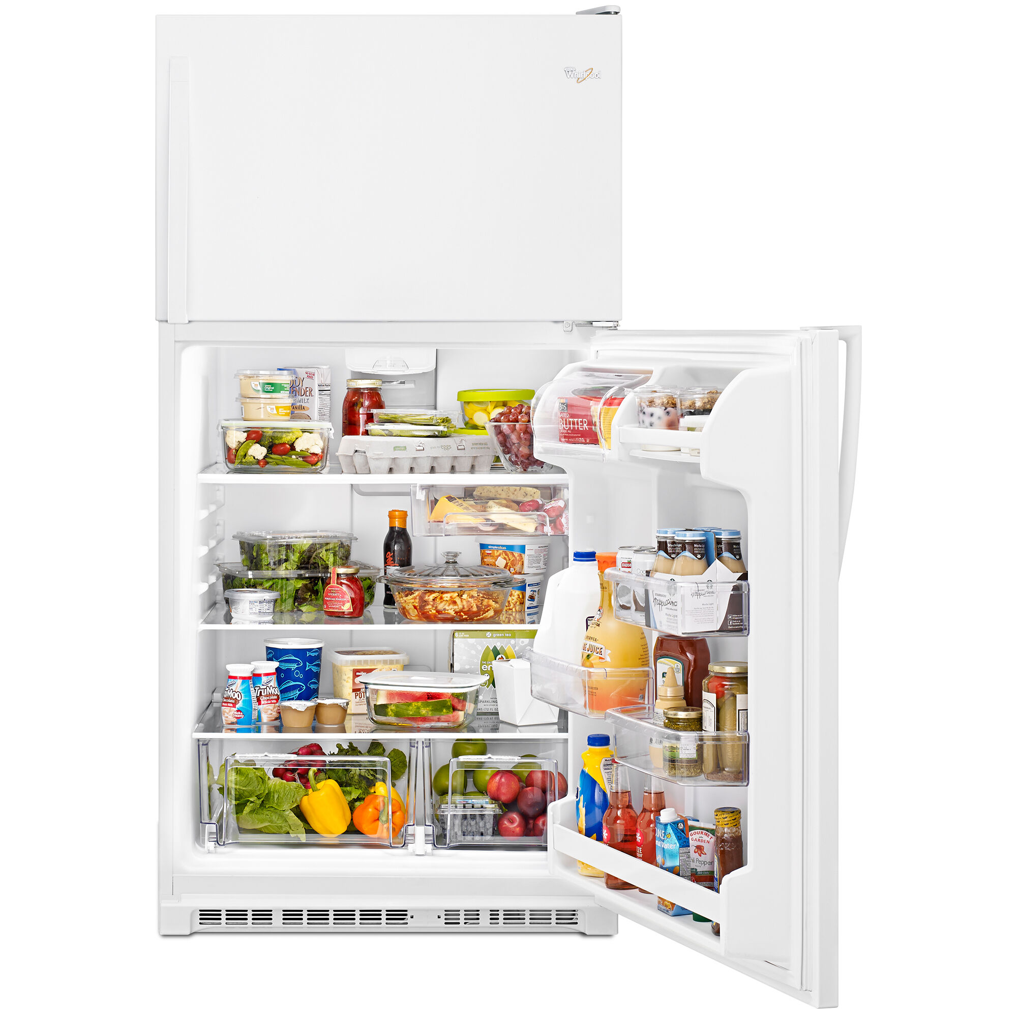 Whirlpool 33 in. 20.5 cu. ft. Top Freezer Refrigerator - White