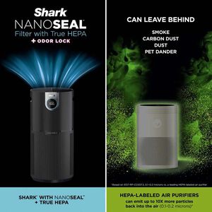 Shark Air Purifier MAX with True HEPA - Black, , hires